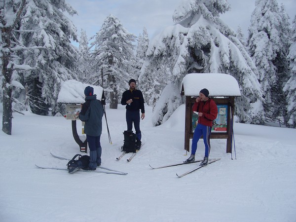     Lyžařský přejezd Jeseníků 2007