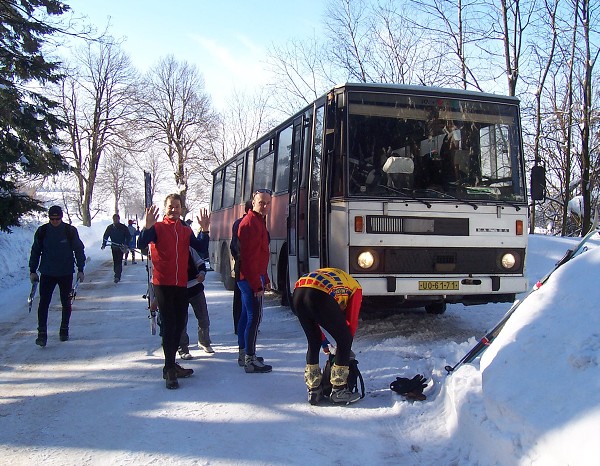 Lyžařský přejezd Orlických hor 2006