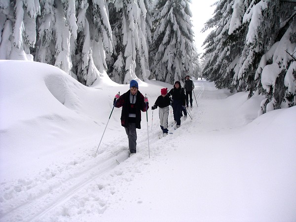 Lyžařský přejezd Orlických hor 2006