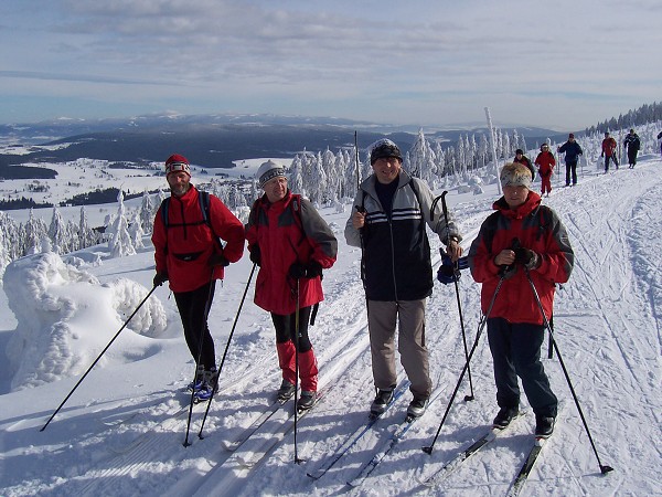 Lyžařský přejezd Orlických hor 2006